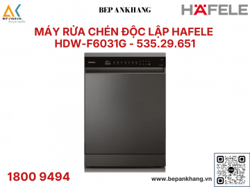 Máy rửa chén bát Hafele HDW-F6031G - 535.29.651 - Thương Hiệu Đức